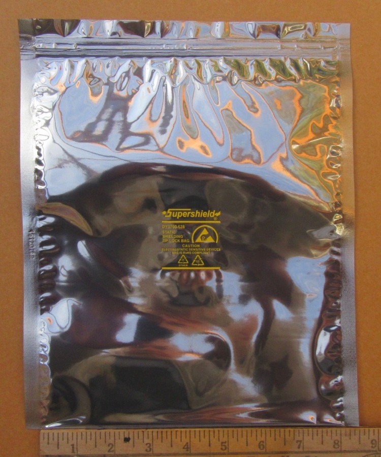 100 4x6/" Zip-Top Dou Yee Static Shield Bags